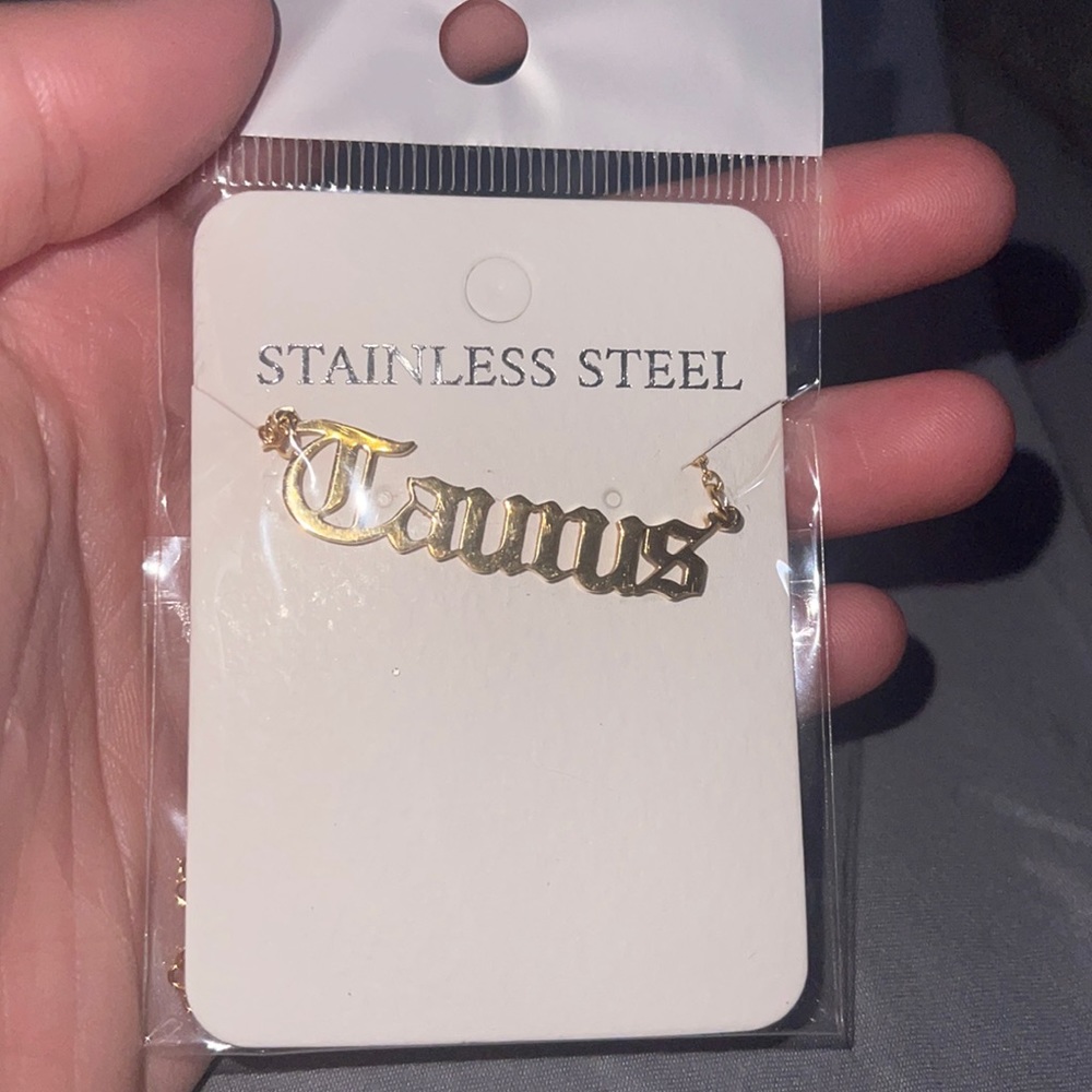 Taurus Necklace